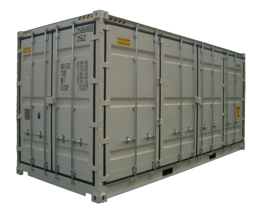 20 Foot Standard Portable Storage Containers
