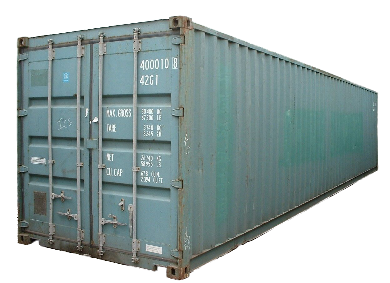 40FT Standard Cargo Worthy Shipping Container 1 